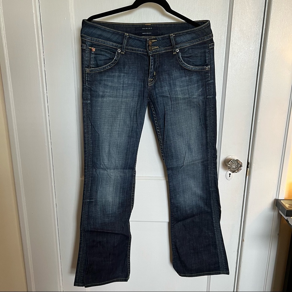 Hudson jeans low rise flare size 29